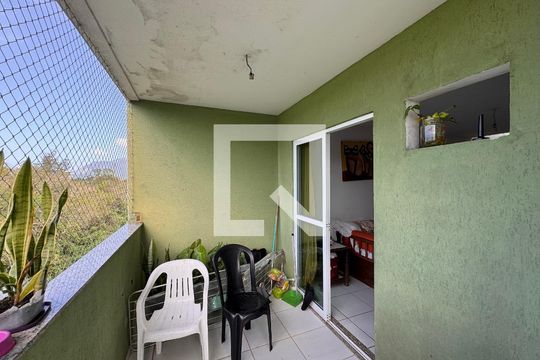 Varanda de apartamento à venda com 3 quartos, 170m² em Vargem Pequena, Rio de Janeiro