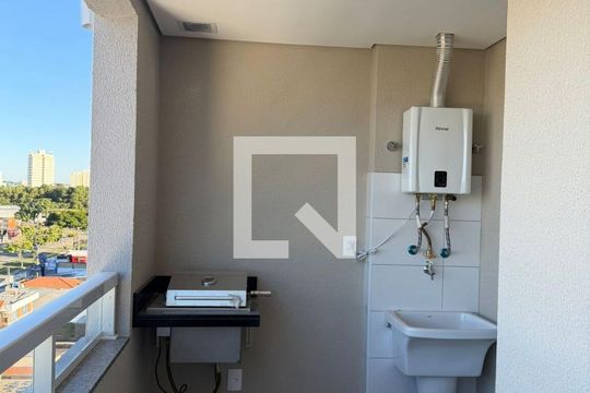 Varanda da Sala/cozinha de apartamento para alugar com 4 quartos, 73m² em Parque Industrial, São José dos Campos