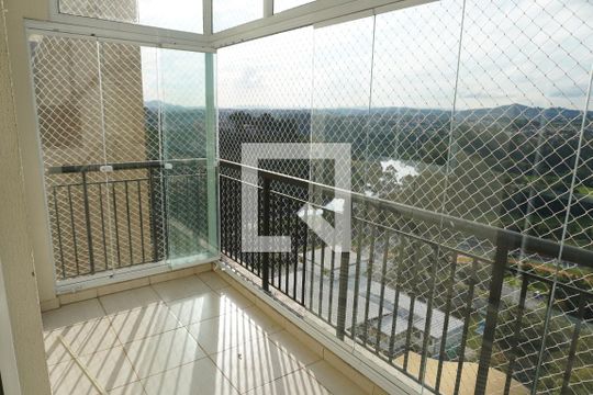 Varanda da sala de apartamento à venda com 2 quartos, 94m² em Campo Belo, Santana de Parnaíba