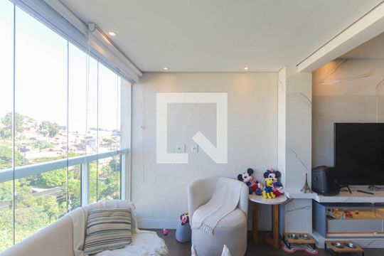 Varanda da Sala de apartamento à venda com 2 quartos, 59m² em Vila Ema, São Paulo