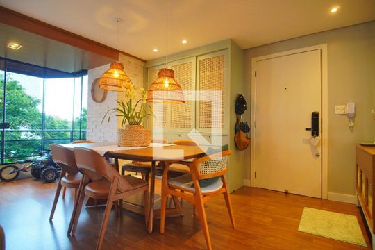 Sala de Jantar de apartamento à venda com 3 quartos, 129m² em Centro, Novo Hamburgo