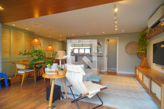 Sala de apartamento à venda com 3 quartos, 129m² em Centro, Novo Hamburgo