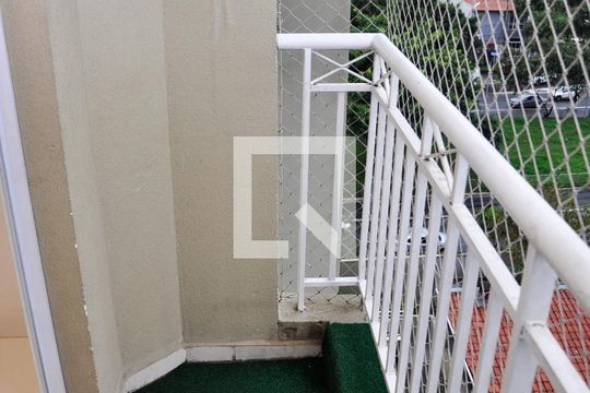 Detalhe - Varanda da Sala e Sala de Jantar de apartamento para alugar com 2 quartos, 56m² em Piqueri, São Paulo