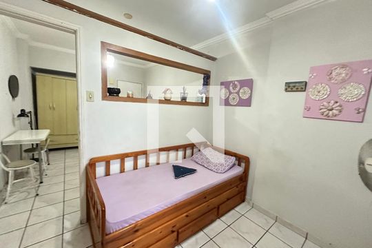 Quarto 2 de apartamento para alugar com 1 quarto, 40m² em Itararé, São Vicente