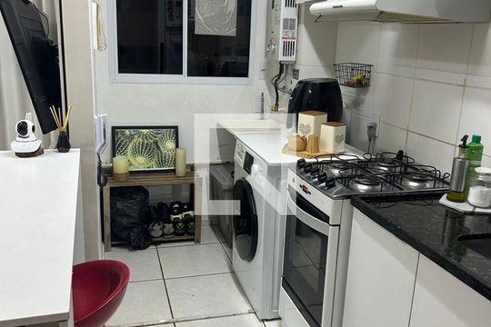 Cozinha/Área de serviço de apartamento à venda com 2 quartos, 44m² em Curicica, Rio de Janeiro
