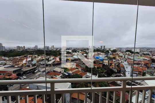 Varanda  de apartamento à venda com 2 quartos, 62m² em Vila Apiai, Santo André