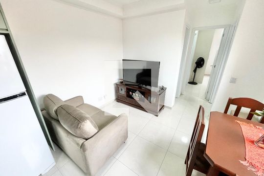 Sala/Cozinha de apartamento para alugar com 2 quartos, 45m² em Jardim São Paulo, São Paulo