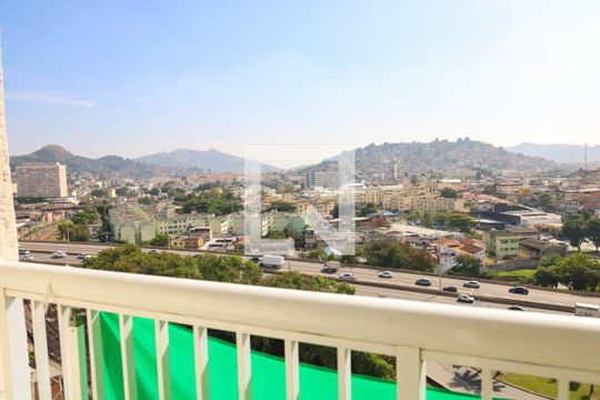 Varanda da Sala de apartamento à venda com 3 quartos, 60m² em Engenho de Dentro, Rio de Janeiro