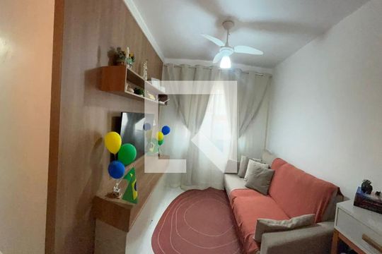 Sala de apartamento à venda com 2 quartos, 47m² em Residencial Cosmos, Campinas