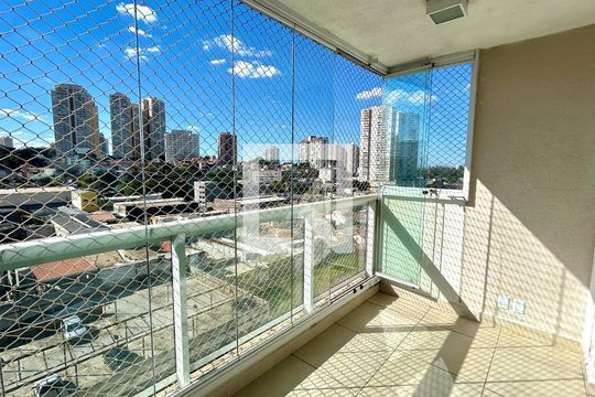 Varanda da Sala de apartamento para alugar com 2 quartos, 61m² em Vila Endres, Guarulhos