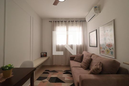 Sala de apartamento para alugar com 2 quartos, 47m² em Nova Aliança, Ribeirão Preto