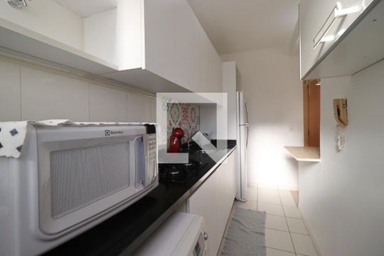 Cozinha de apartamento para alugar com 2 quartos, 47m² em Nova Aliança, Ribeirão Preto