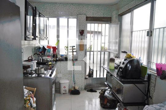 Cozinha de apartamento para alugar com 2 quartos, 60m² em Riachuelo, Rio de Janeiro