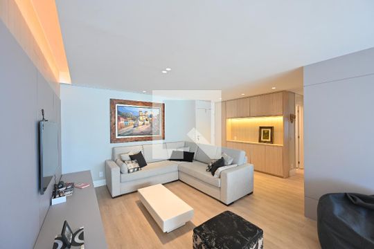 Sala de apartamento à venda com 4 quartos, 165m² em Vila Clementino, São Paulo