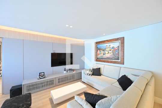 Sala de apartamento à venda com 4 quartos, 165m² em Vila Clementino, São Paulo