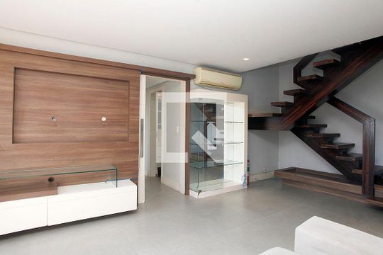 Sala 1 de apartamento à venda com 3 quartos, 289m² em Menino Deus, Porto Alegre