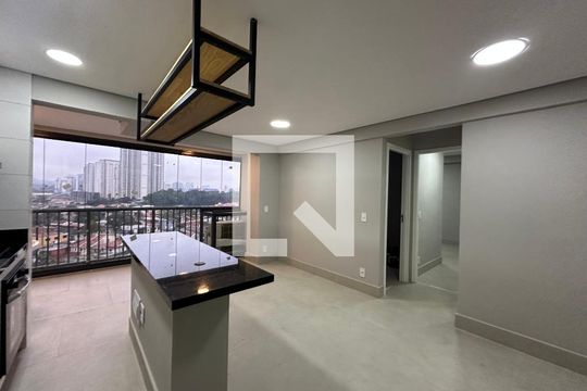 Sala de apartamento para alugar com 2 quartos, 58m² em Nova Aldeinha, Barueri