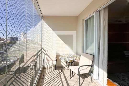 Sacada de apartamento à venda com 3 quartos, 107m² em Baeta Neves, São Bernardo do Campo