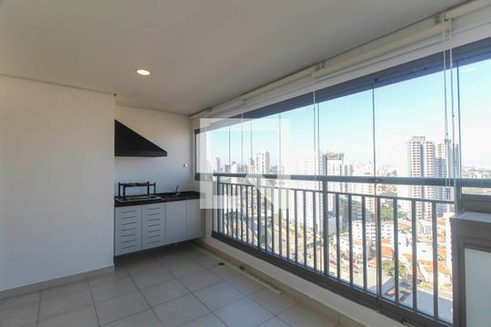 Varanda da Sala de apartamento para alugar com 3 quartos, 81m² em Vila Prudente, São Paulo