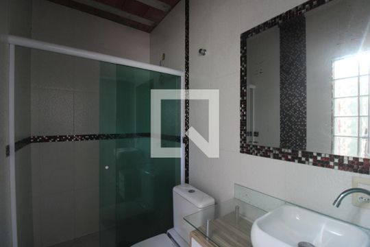 Banheiro da suíte 1 de casa de condomínio à venda com 2 quartos, 176m² em Recreio, Rio de Janeiro