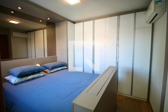 Quarto 1 - Suite de apartamento à venda com 2 quartos, 55m² em Mossunguê, Curitiba