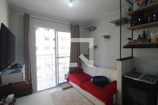 Sala de apartamento para alugar com 2 quartos, 34m² em Socorro, São Paulo