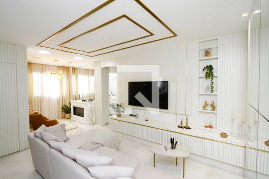 Sala de apartamento à venda com 4 quartos, 130m² em Betânia, Belo Horizonte