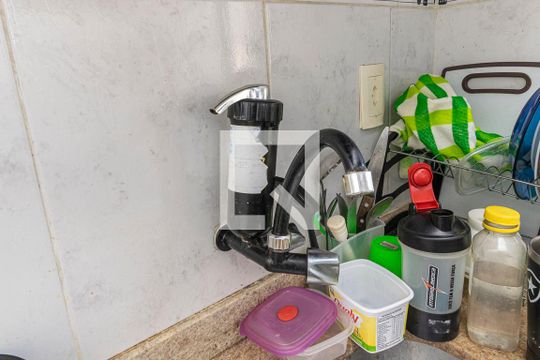 Cozinha de apartamento à venda com 1 quarto, 47m² em Irajá, Rio de Janeiro
