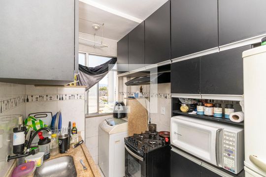 Cozinha de apartamento à venda com 1 quarto, 47m² em Irajá, Rio de Janeiro