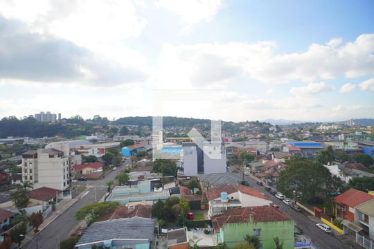 Vista da Sala de apartamento para alugar com 2 quartos, 62m² em Scharlau, São Leopoldo