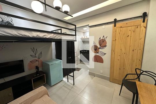 Apartamento para alugar com 1 quarto, 15m² em Gonzaguinha, São Vicente