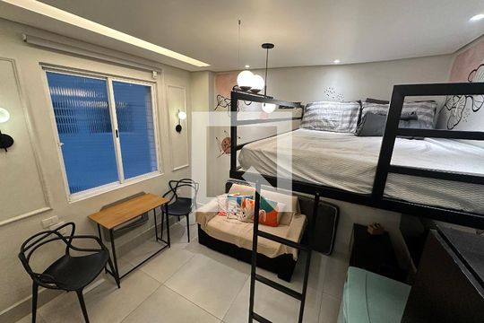 Kitnet de apartamento para alugar com 1 quarto, 15m² em Gonzaguinha, São Vicente
