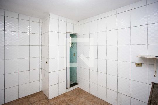 Cozinha de casa para alugar com 1 quarto, 38m² em Eldorado, Diadema