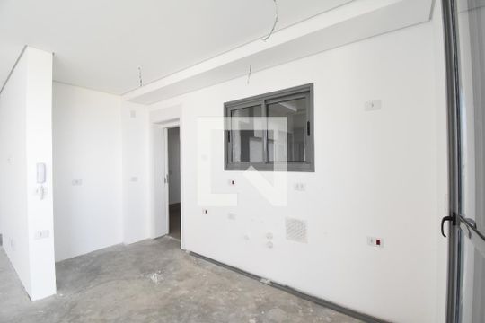 Sala e Cozinha de apartamento à venda com 3 quartos, 137m² em Centro, Curitiba