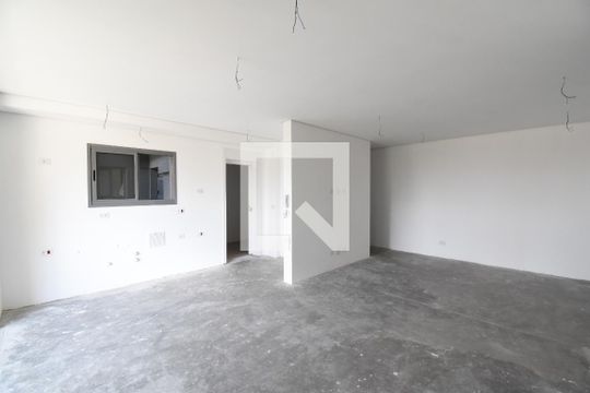 Sala e Cozinha de apartamento à venda com 3 quartos, 137m² em Centro, Curitiba
