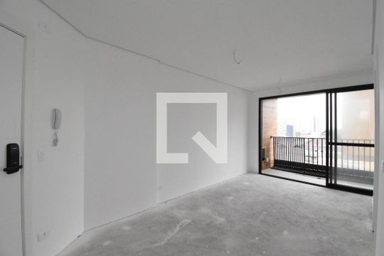 Sala de apartamento à venda com 2 quartos, 51m² em Centro, Curitiba