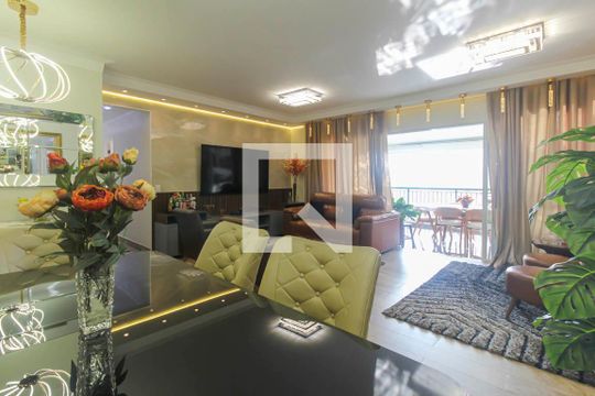 Sala de apartamento à venda com 3 quartos, 127m² em Jardim Independência (são Paulo), São Paulo