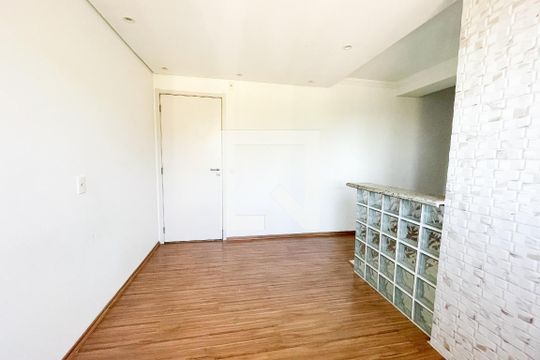 Sala / cozinha de apartamento à venda com 2 quartos, 43m² em Parque Nações Unidas, São Paulo