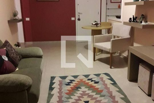 Sala de apartamento à venda com 1 quarto, 58m² em Gávea, Rio de Janeiro