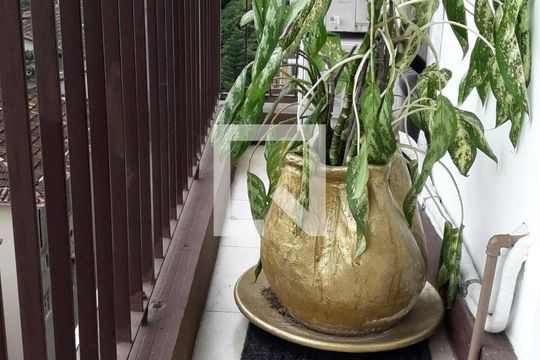 Varanda da Sala de apartamento à venda com 1 quarto, 58m² em Gávea, Rio de Janeiro