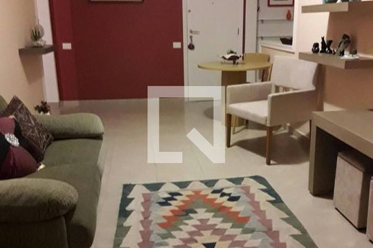 Sala de apartamento à venda com 1 quarto, 58m² em Gávea, Rio de Janeiro