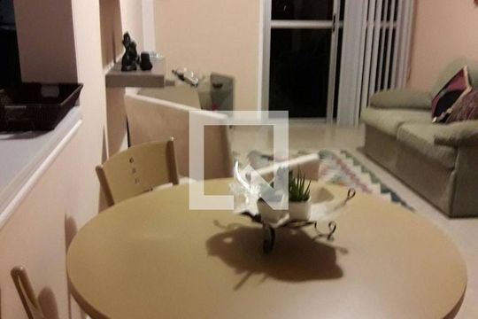 Sala de jantar de apartamento à venda com 1 quarto, 58m² em Gávea, Rio de Janeiro