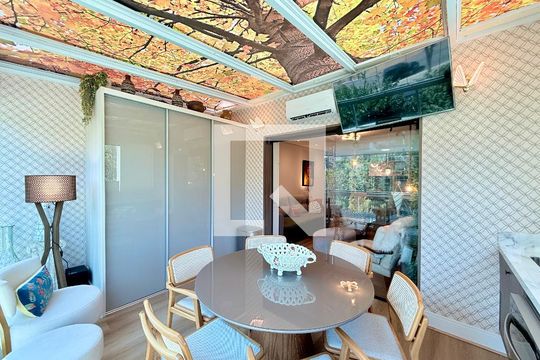 Varanda de apartamento à venda com 2 quartos, 87m² em Santo Amaro, São Paulo