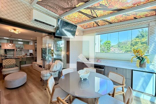 Varanda de apartamento à venda com 2 quartos, 87m² em Santo Amaro, São Paulo
