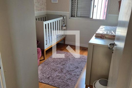 Quarto 3 de apartamento para alugar com 3 quartos, 62m² em Vila Mangalot, São Paulo