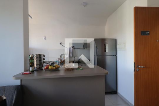 Cozinha de apartamento para alugar com 2 quartos, 50m² em Bonfim Paulista, Ribeirão Preto