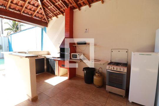 Cozinha  de casa para alugar com 2 quartos, 200m² em Jardim Orestes Lopes de Camargo, Ribeirão Preto