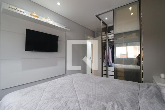 Quarto 1 de apartamento para alugar com 2 quartos, 59m² em Vila Sao Pedro, Santo André
