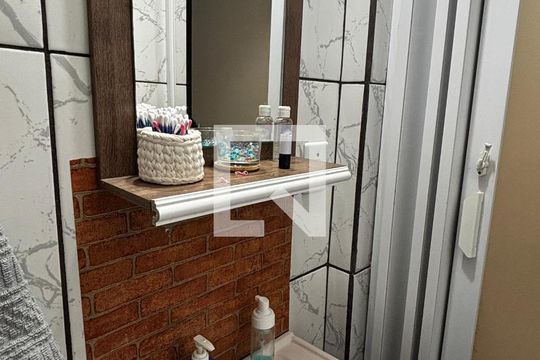 Lavabo de casa à venda com 2 quartos, 80m² em Jardim do Mirante, Santo André