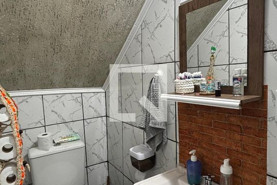 Lavabo de casa à venda com 2 quartos, 80m² em Jardim do Mirante, Santo André